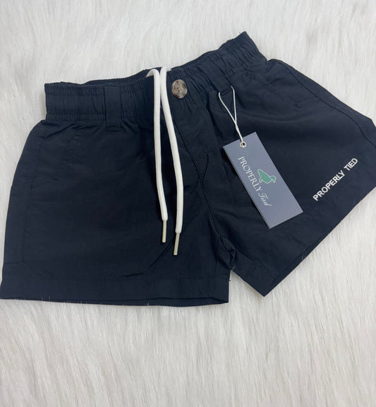 Boys Mallard Shorts -Black-