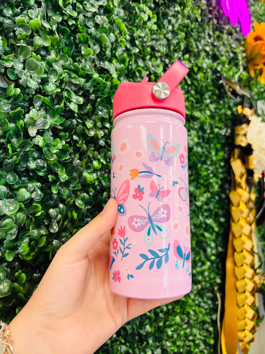 Insulated Stainless Steel Water Bottle with Handle Stephen Joseph