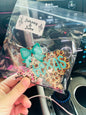 Teal Texas Car Freshie