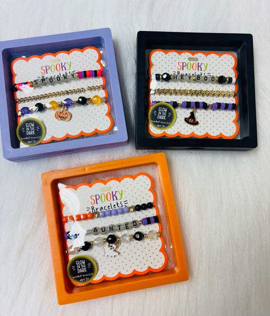 Halloween Stack Bracelets