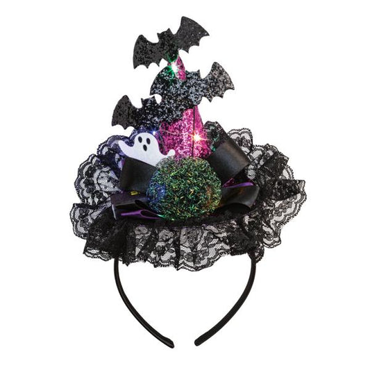 WITCH LIGHT UP HALLOWEEN HEADBAND