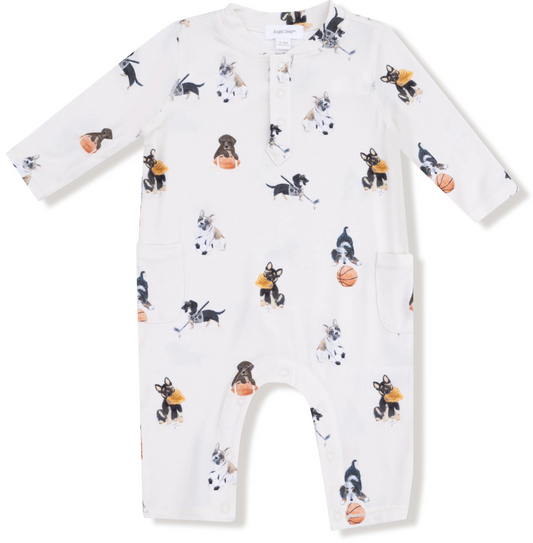Sporty Puppies - Uni Romper